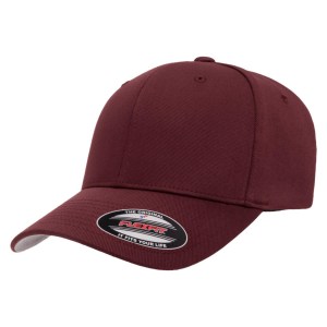Flexfit Wooly Combed Baseball Cap Maroon