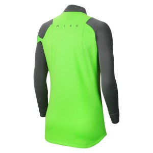 Nike Womens Dri-fit Academy Pro Midlayer Green Strike-Anthracite-White