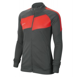 Nike Womens Dri-fit Academy Pro Tracksuit Jacket Anthracite-Bright Crimson-White