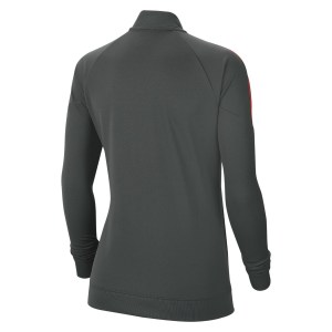 Nike Womens Dri-fit Academy Pro Tracksuit Jacket Anthracite-Bright Crimson-White