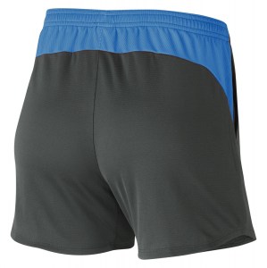 Nike Womens Dri-fit Academy Pro Shorts (w) Anthracite-Photo Blue-White