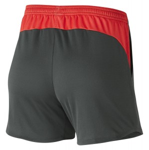 Nike Womens Dri-fit Academy Pro Shorts (w) Anthracite-Bright Crimson-White