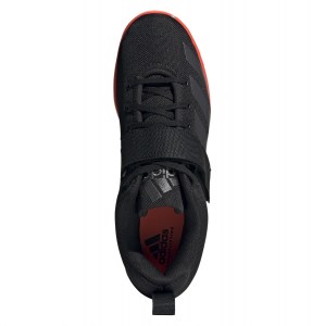 Adidas-LP Powerlift 4 Shoes Core Black-Night Met-Signal Coral