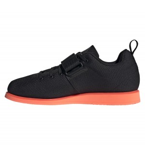 Adidas-LP Powerlift 4 Shoes Core Black-Night Met-Signal Coral