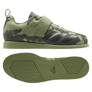 Adidas-LP Powerlift 4 Shoes Tech Olive-Core Black-Legend Earth