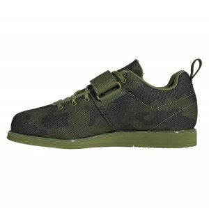 Adidas-LP Powerlift 4 Shoes Tech Olive-Core Black-Legend Earth