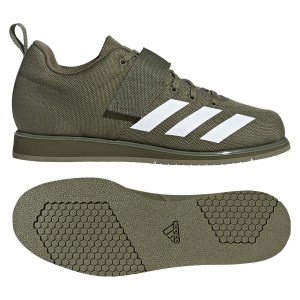 Adidas-LP Powerlift 4 Shoes Raw Khaki-White-Raw Khaki