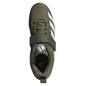 Adidas-LP Powerlift 4 Shoes Raw Khaki-White-Raw Khaki