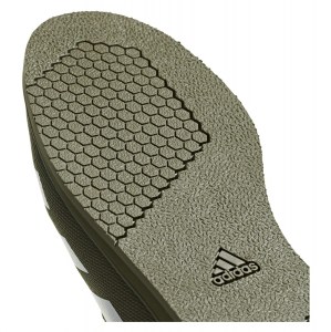 Adidas-LP Powerlift 4 Shoes Raw Khaki-White-Raw Khaki