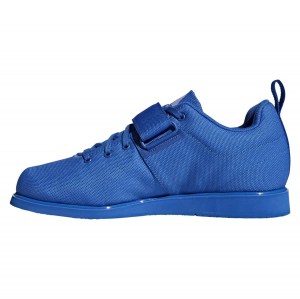 Adidas-LP Powerlift 4 Shoes Blue-White-Blue