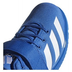 Adidas-LP Powerlift 4 Shoes Blue-White-Blue