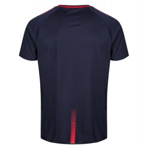 Classic Pro Tech Tee  Navy-Red