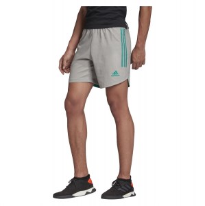 Adidas Condivo 20 Shorts Team Mid Grey-Glory Green