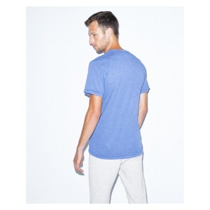 Prestige American Apparel Tri-blend Workout Tee Athletic Blue