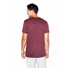 Prestige American Apparel Tri-blend Workout Tee Tri-Cranberry