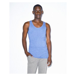 Prestige American Apparel Tri-blend Tank Athletic Blue