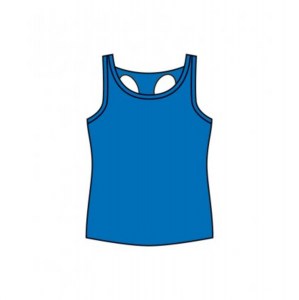 Prestige Womens American Apparel Tri-blend Racerback Tank Athletic Blue