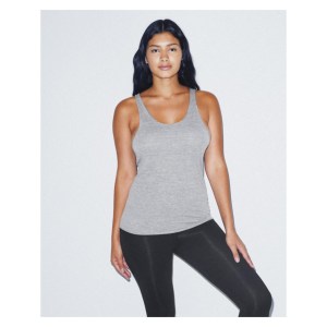 Prestige Womens American Apparel Tri-blend Racerback Tank Athletic Grey