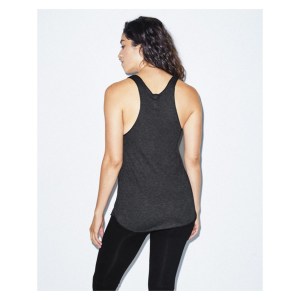 Prestige Womens American Apparel Tri-blend Racerback Tank Tri-Black