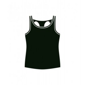 Prestige Womens American Apparel Tri-blend Racerback Tank Tri-Black