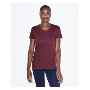 Prestige Womens American Apparel Tri-blend Workouttee (w) Tri-Cranberry