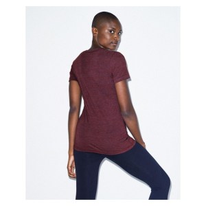 Prestige Womens American Apparel Tri-blend Workouttee (w) Tri-Cranberry