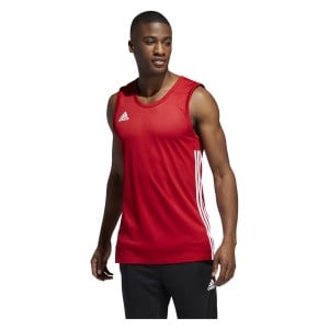 Adidas 3g Speed Reversible Basketball Jersey Power Red-White