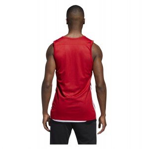 Adidas 3g Speed Reversible Basketball Jersey Power Red-White