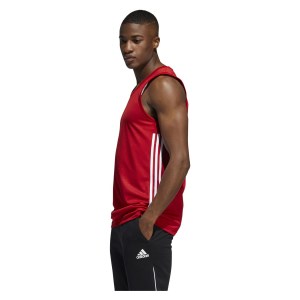 Adidas 3G Speed Reversible Basketball Jersey Power Red-White