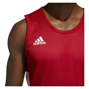 Adidas 3G Speed Reversible Basketball Jersey Power Red-White