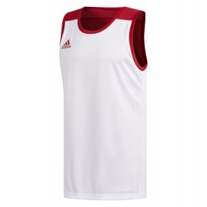 Adidas 3G Speed Reversible Basketball Jersey Power Red-White