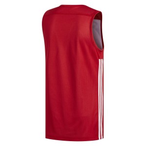 Adidas 3g Speed Reversible Basketball Jersey Power Red-White