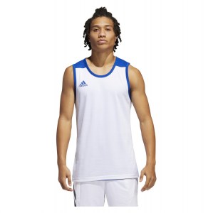 Adidas 3G Speed Reversible Basketball Jersey Collegiate Royal-White