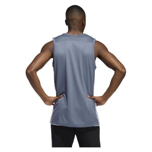 Adidas 3G Speed Reversible Basketball Jersey Onix-White