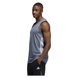 Adidas 3G Speed Reversible Basketball Jersey Onix-White