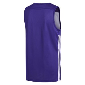 Adidas 3g Speed Reversible Basketball Jersey Collegiate Purple-White
