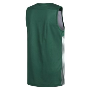 Adidas 3G Speed Reversible Basketball Jersey Dark Green-White