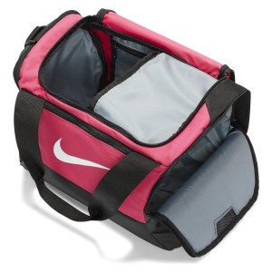 Nike Brasilia XS Training Duffel Bag (Extra Small) Rush Pink-Black-White