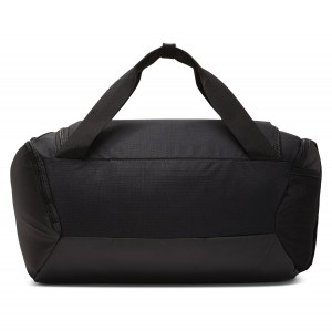 Nike Brasilia S Training Duffel Bag (Small) Black-Black-White