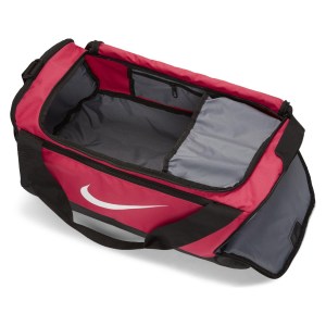 Nike Brasilia S Training Duffel Bag (Small) Rush Pink-Black-White