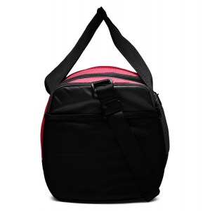 Nike Brasilia S Training Duffel Bag (Small) Rush Pink-Black-White