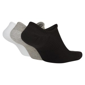 Nike Everyday Plus Cushioned No-Show Socks (3 Pairs) Multi-Color