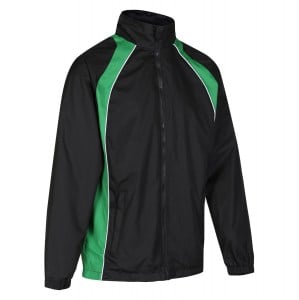 Classic Showerproof Jacket Black-Green