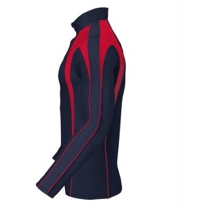 Classic Team 1/4 Zip Midlayer Navy-Red