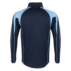 Classic Team 1/4 Zip Midlayer Navy-Sky