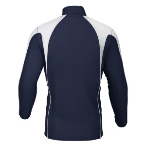 Classic Team 1/4 Zip Midlayer Navy-White