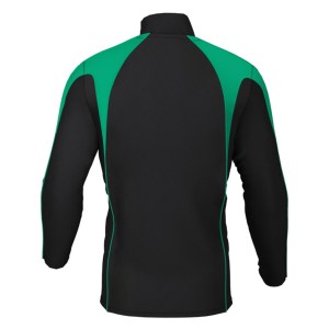 Classic Team 1/4 Zip Midlayer Black-Green