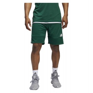 Adidas 3G Speed Reversible Shorts Dark Green-White