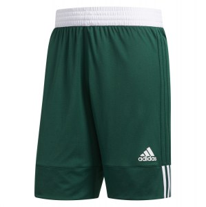 Adidas 3G Speed Reversible Shorts Dark Green-White