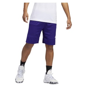 Adidas 3G Speed Reversible Shorts Collegiate Purple-White
